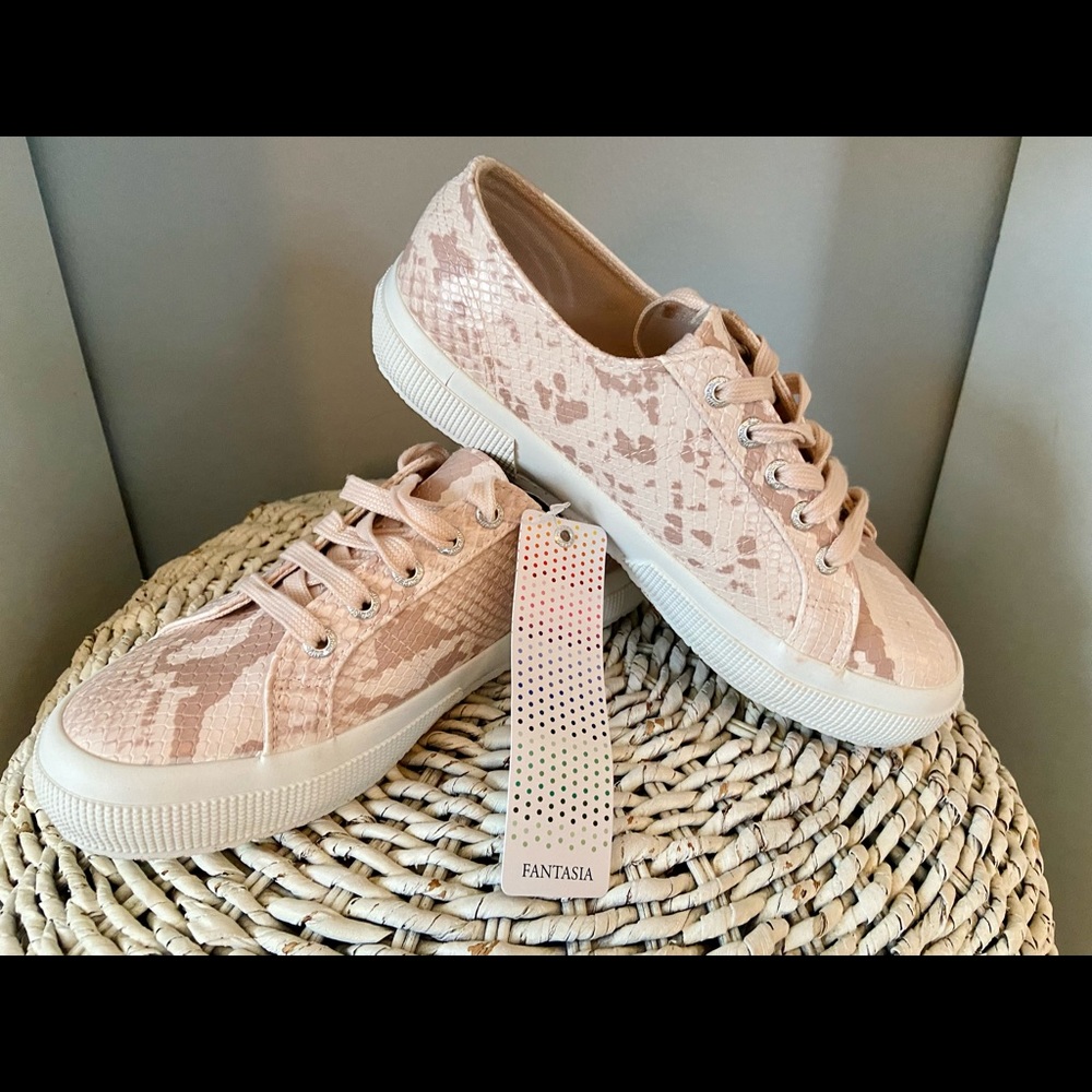 Snakeskin sneakers